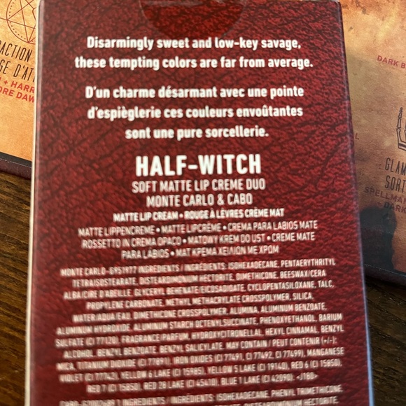 NYX Chilling Adventures of Sabrina Spellbook Palette Complete SET! - Picture 7 of 9